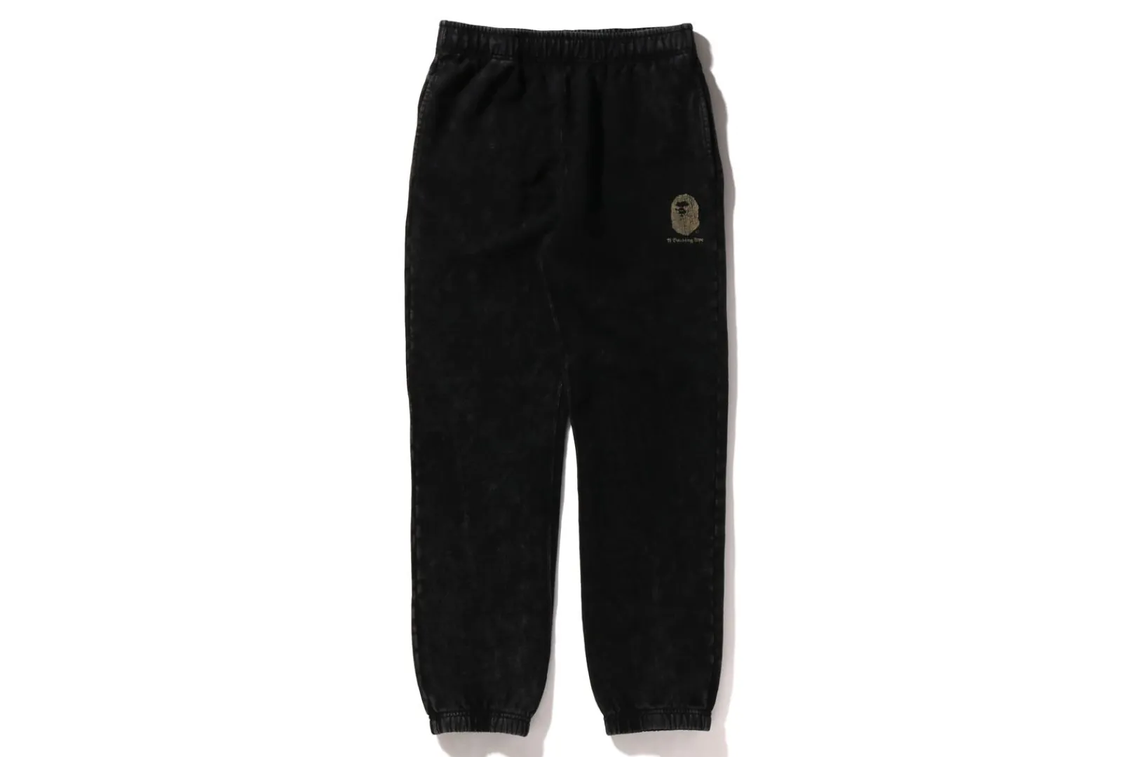 0ZX A BATHING APE – Überfärbte Jogginghose SCHWARZ Discount