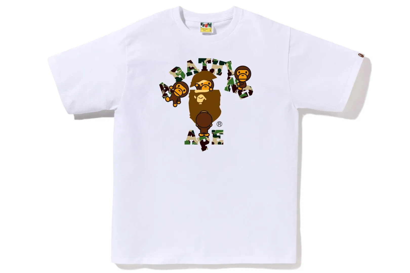 0ZX ABC CAMO COLLEGE MILO TEE MENS Clearance