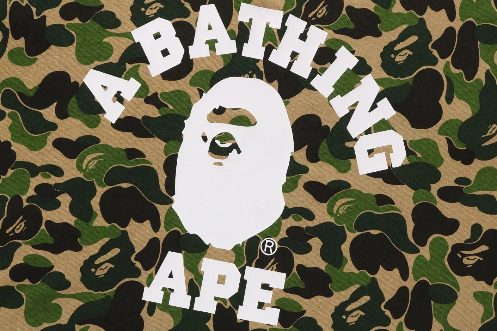 0ZX ABC CAMO COLLEGE TEE MENS Fashion