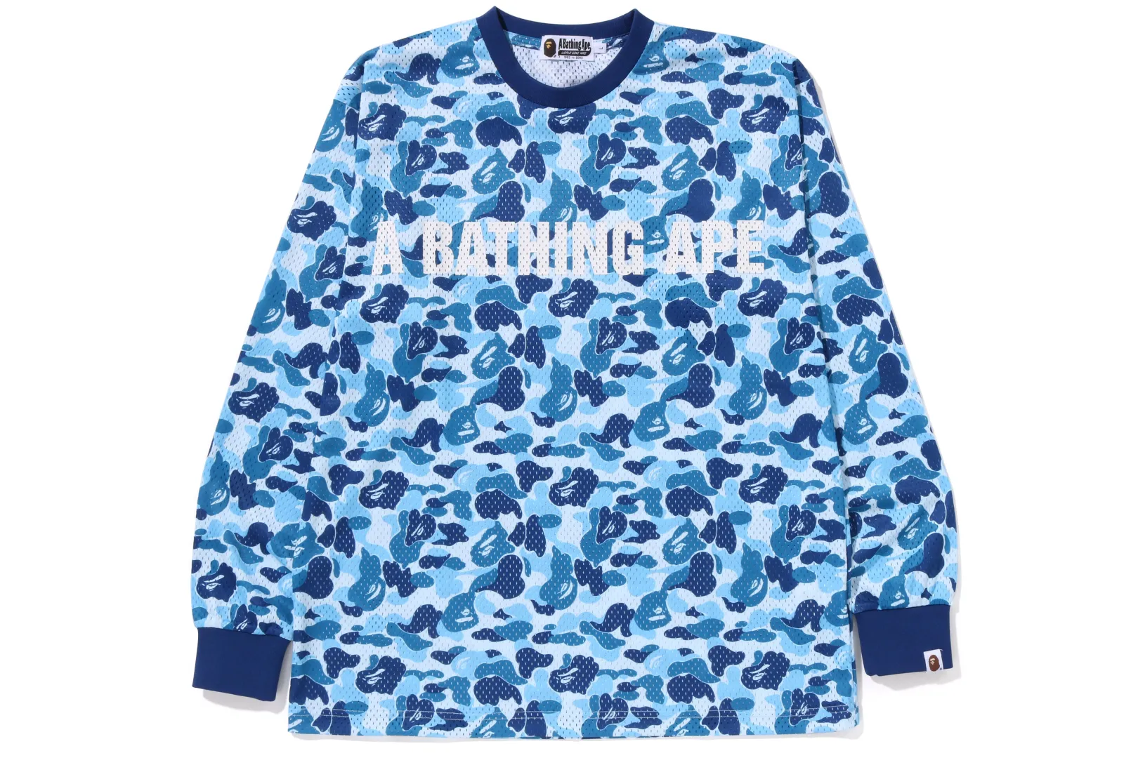 0ZX ABC CAMO MESH RELAXED FIT LANGARM-T-SHIRT Cheap