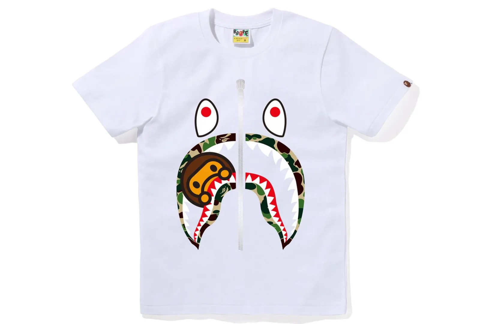 0ZX ABC CAMO MILO SHARK TEE LADIES Cheap