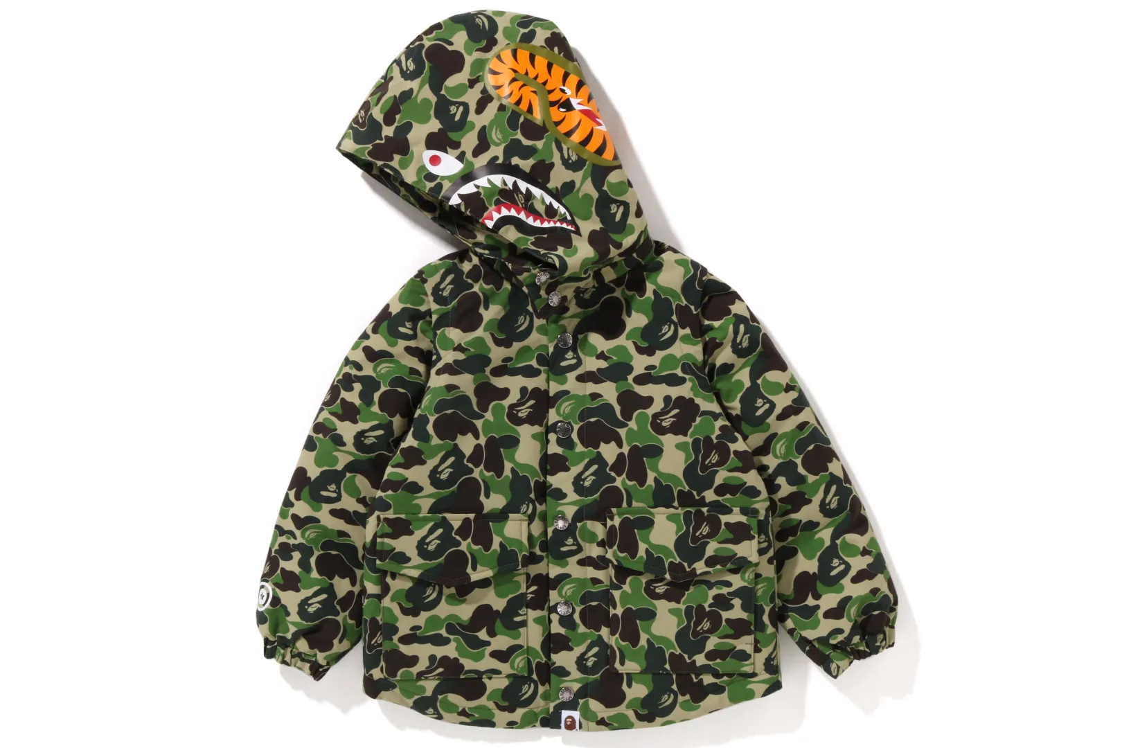 0ZX ABC CAMO SHARK 4WAY DAUNENJACKE KINDER Best