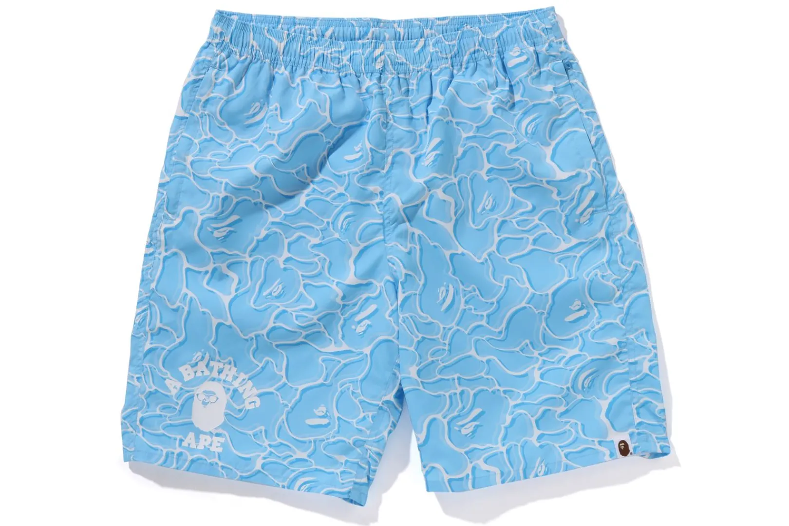 0ZX ABC SEA SURFACE CAMO BEACH SHORTS MENS BLUE Outlet