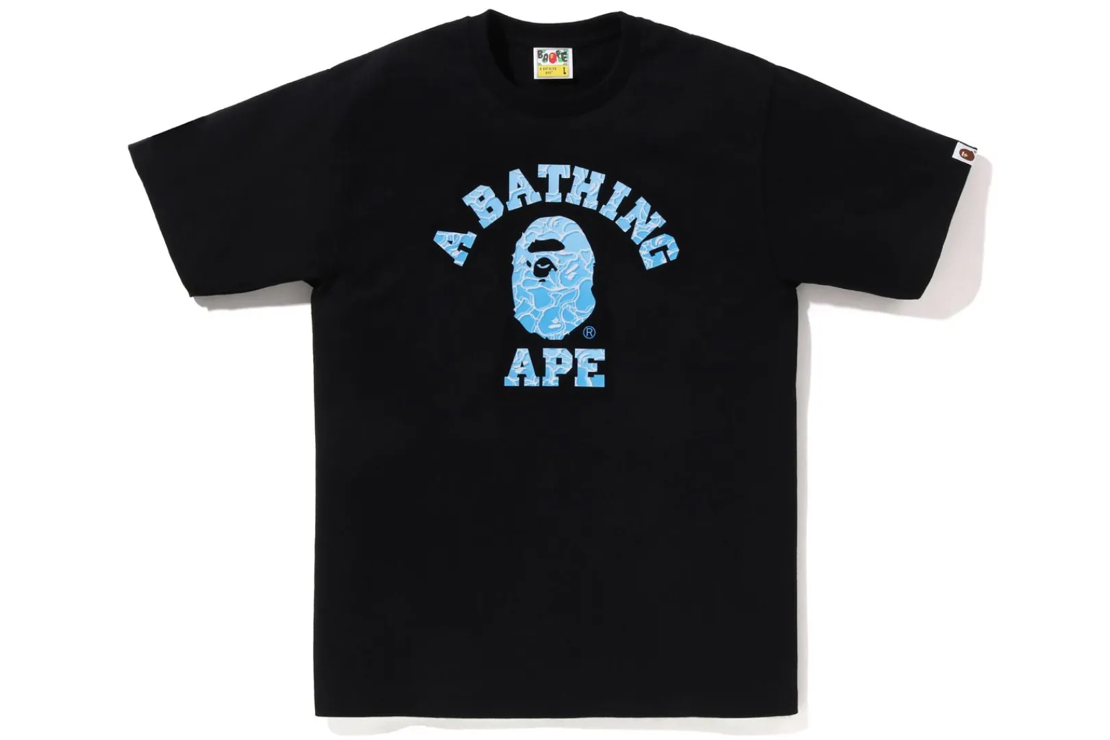 0ZX ABC SEA SURFACE CAMO COLLEGE TEE MENS Best Sale