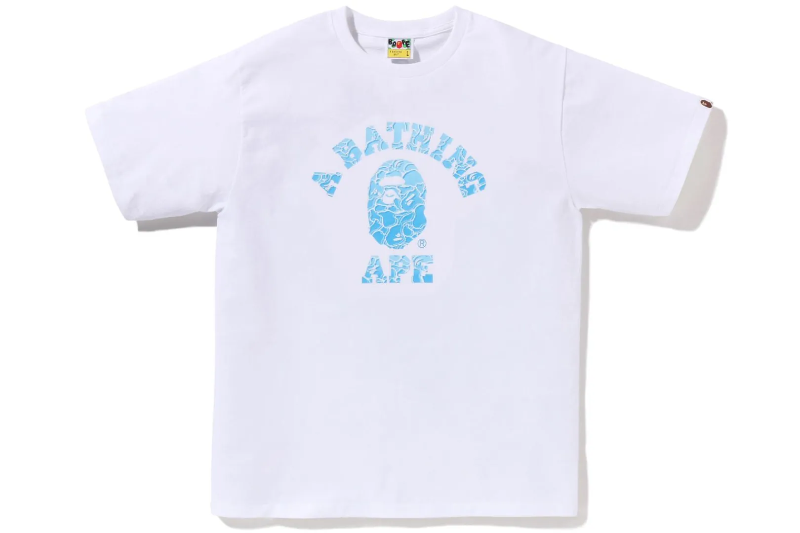 0ZX ABC SEA SURFACE CAMO COLLEGE TEE MENS Best Sale