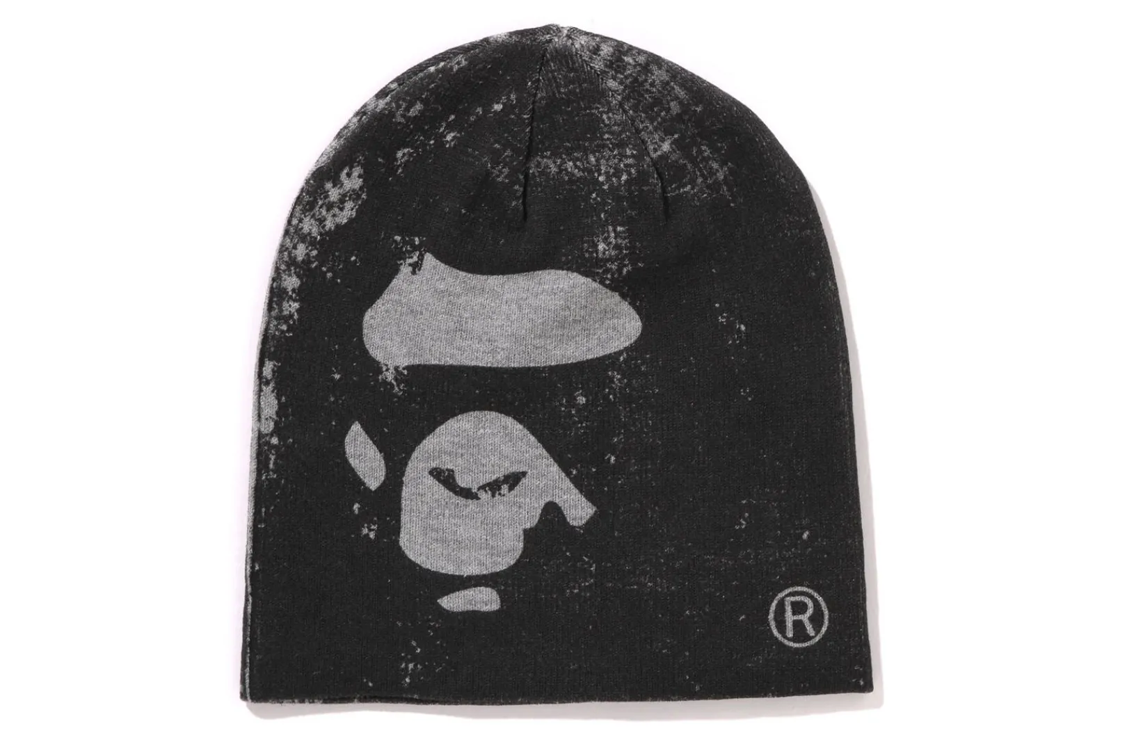 0ZX APE HEAD KNIT CAP GREY Clearance
