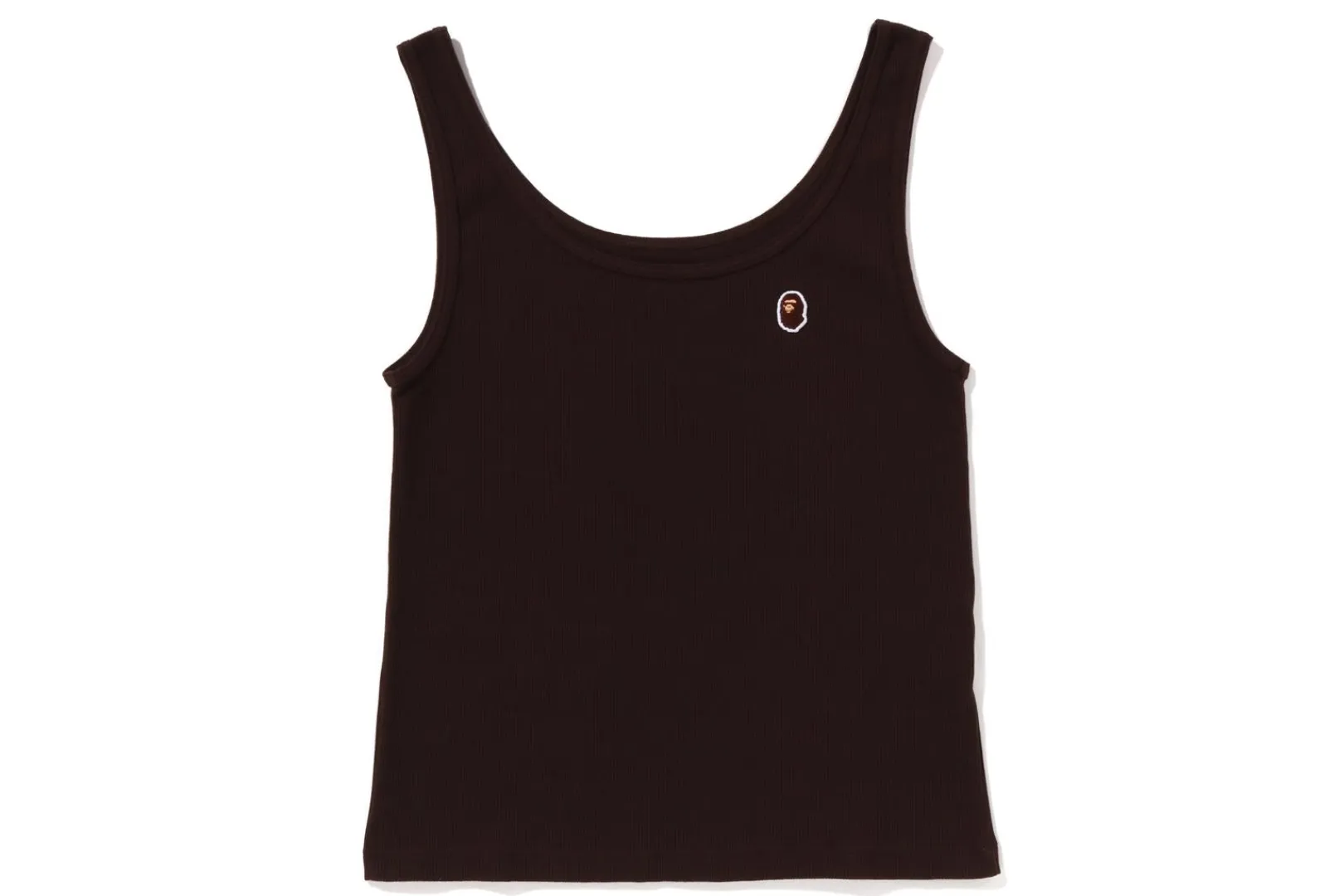 ape_head_one_point_rib_tank_top_ladies_2.webp 0ZX APE HEAD ONE POINT RIB TANK TOP LADIES Clearance