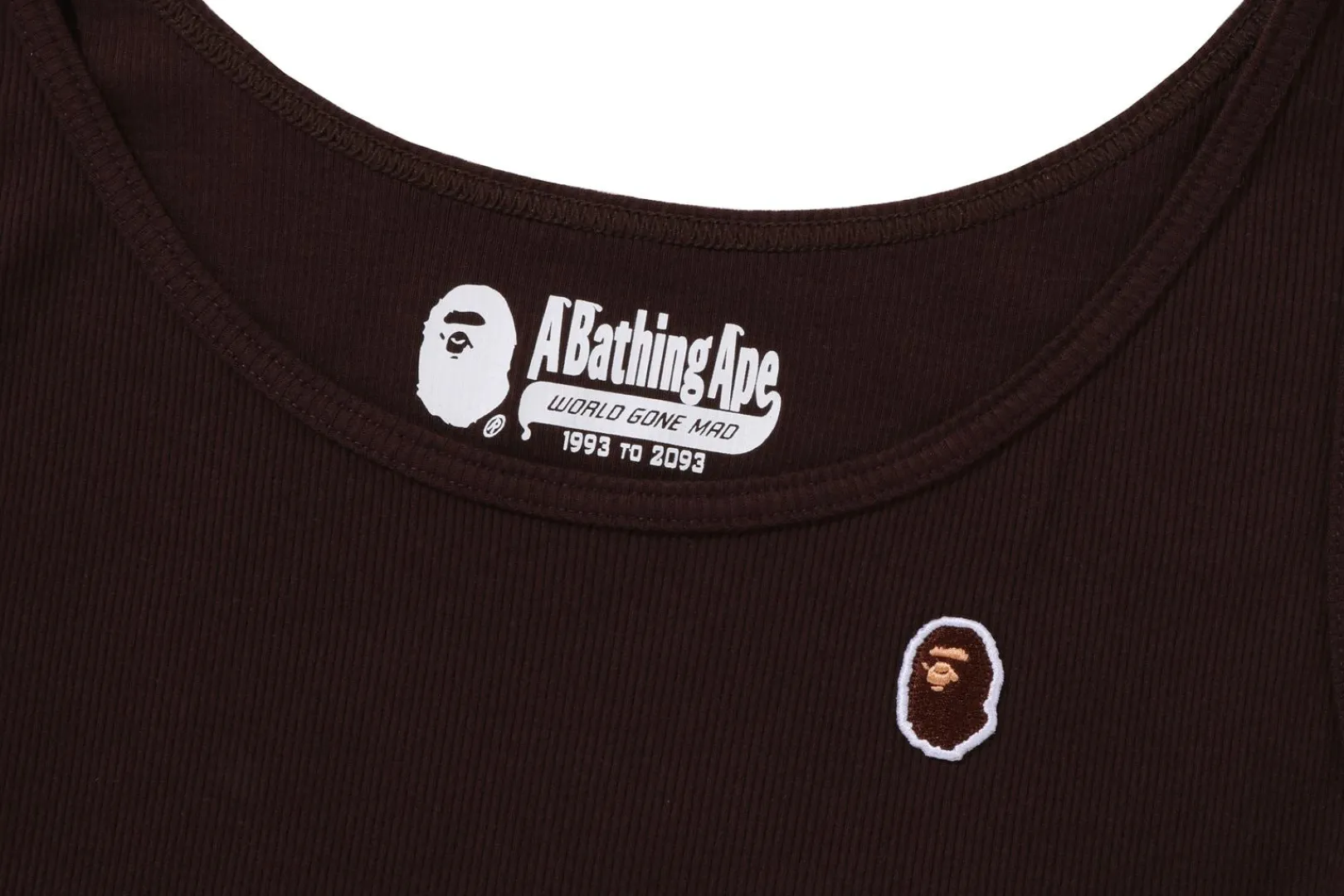 ape_head_one_point_rib_tank_top_ladies_3.webp 0ZX APE HEAD ONE POINT RIB TANK TOP LADIES Clearance