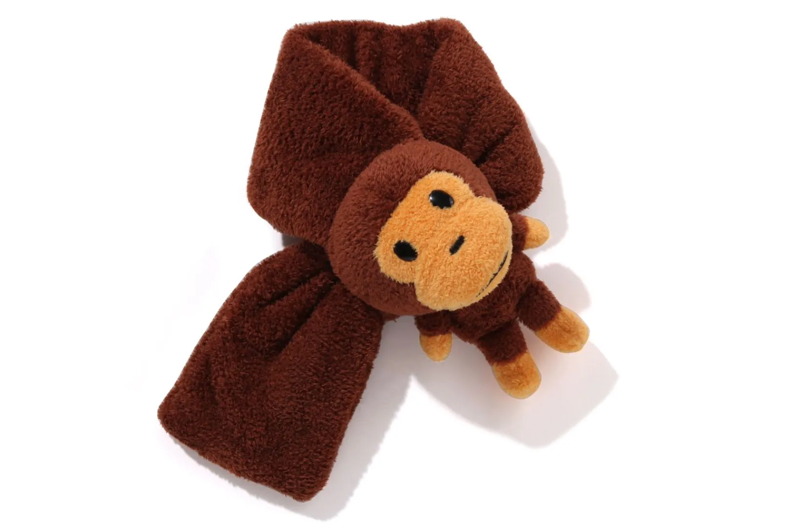 0ZX BABY MILO PLUSH DOLL SCARF KIDS BROWN Store