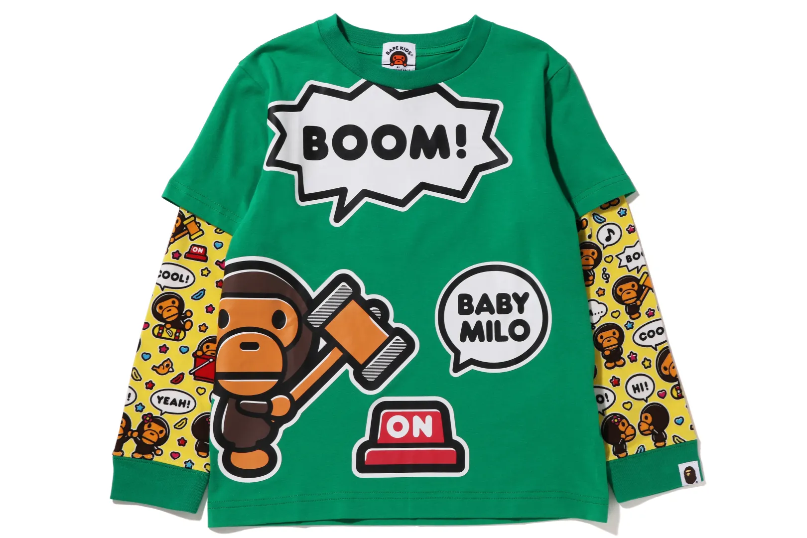 baby_milo_speech_balloon_layered_ls_tshirt_fr_kinder_3.webp 0ZX BABY MILO SPEECH BALLOON LAYERED L/S T-SHIRT FÜR KINDER New