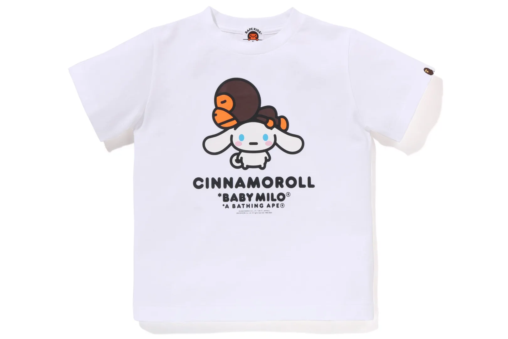 0ZX BABY MILO X CINNAMOROLL - TEE KIDS WHITE Cheap