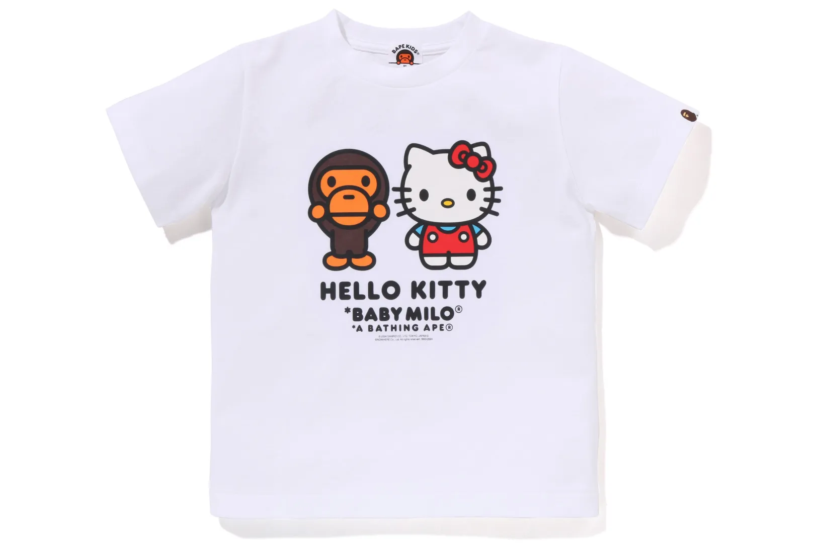 0ZX BABY MILO X HELLO KITTY - TEE KIDS WHITE Cheap