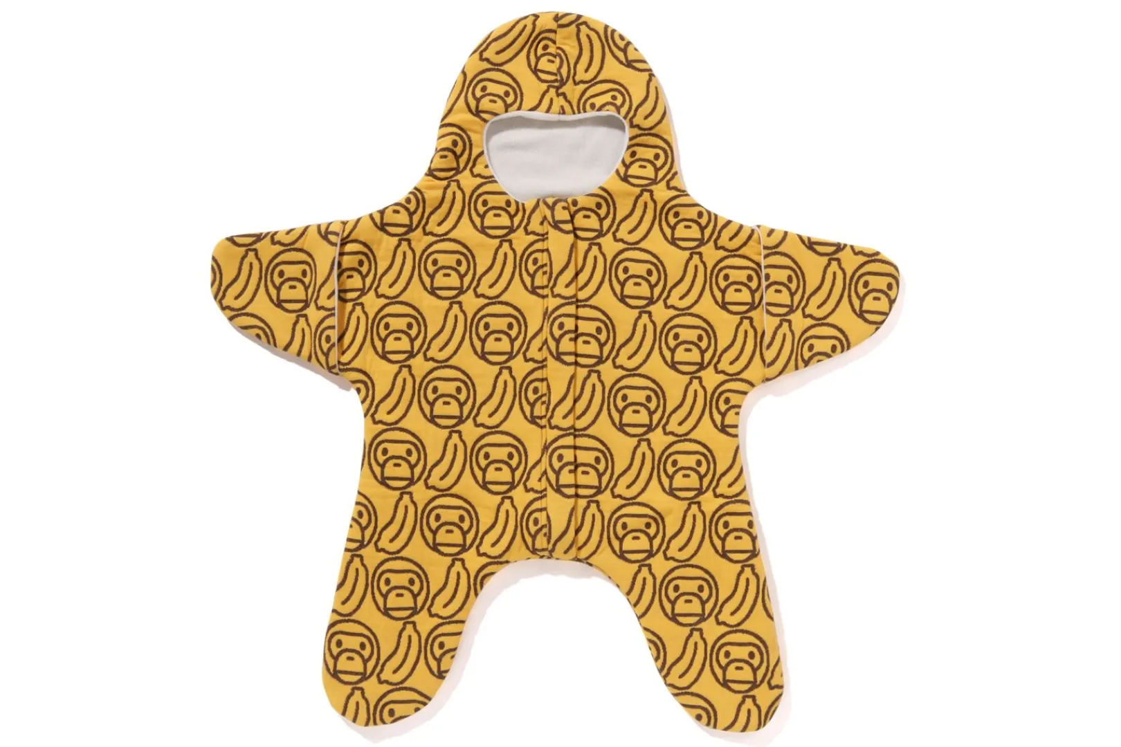 0ZX BANANA MILO KNIT JACQUARD COVERALL BABY Online