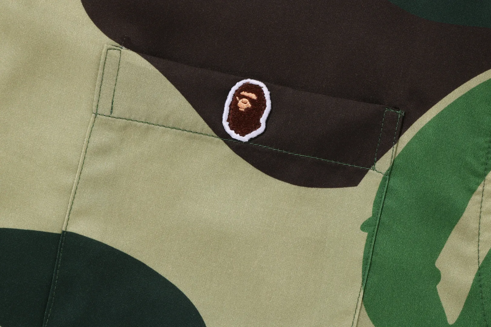 0ZX BAPE ABC CAMOUFLAGE-HEMD MIT OFFENEM KRAGEN Shop