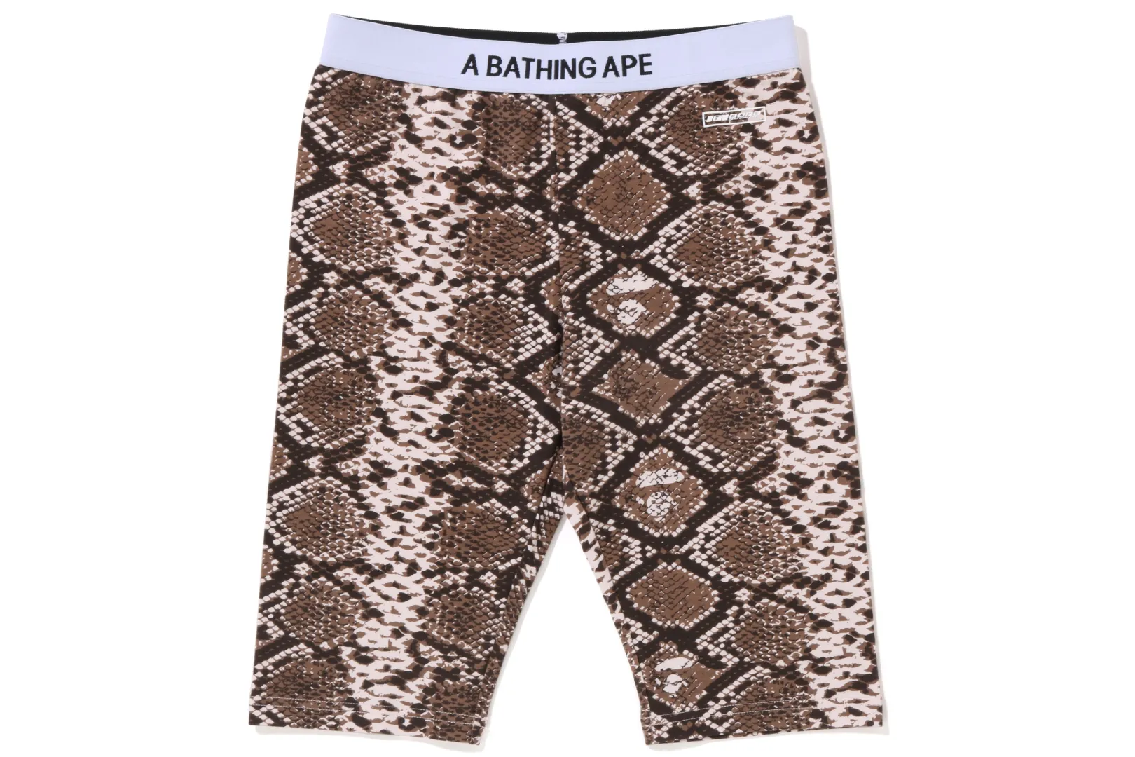 0ZX BAPE BIKERSHORTS MIT SCHLANGENMUSTER Hot
