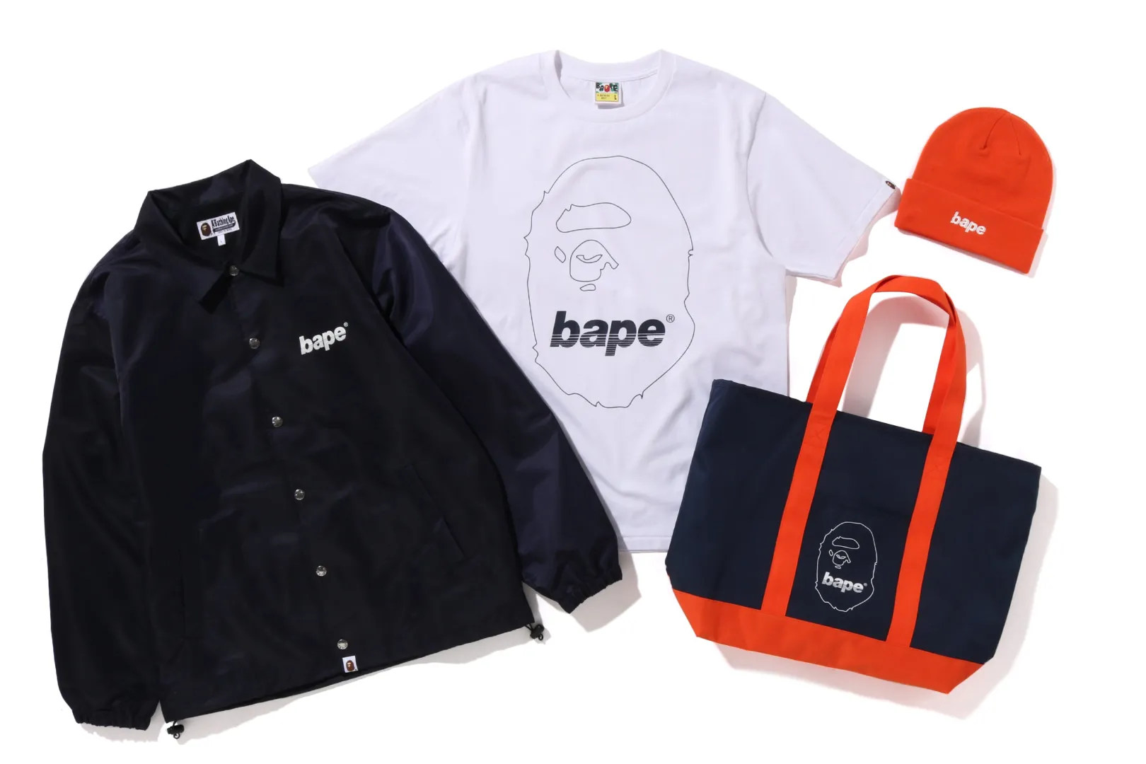 0ZX BAPE HAPPY NEW YEAR BAG MENS NAVY Cheap
