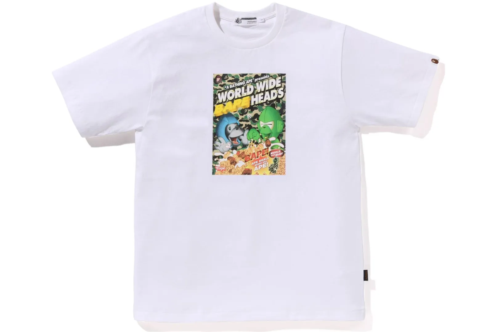 bape_heads_flyer_tee_mens_6.webp 0ZX BAPE HEADS FLYER TEE MENS Hot