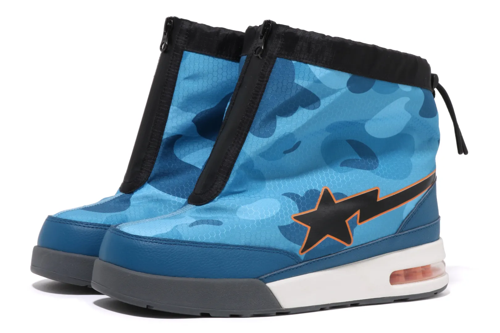 0ZX BAPE® HONEYCOMB CAMO ZIP ROAD STA DAMEN Clearance