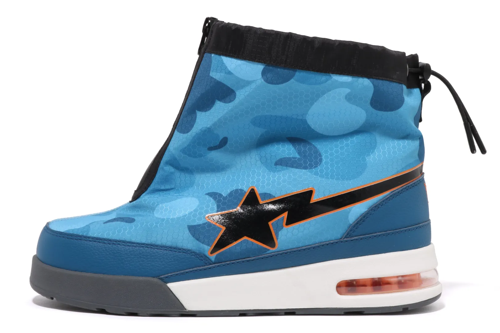 0ZX BAPE® HONEYCOMB CAMO ZIP ROAD STA HERREN New