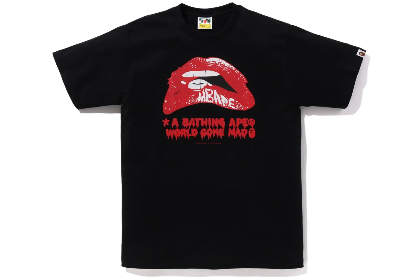 0ZX BAPE HORROR TEE #2 MENS Fashion