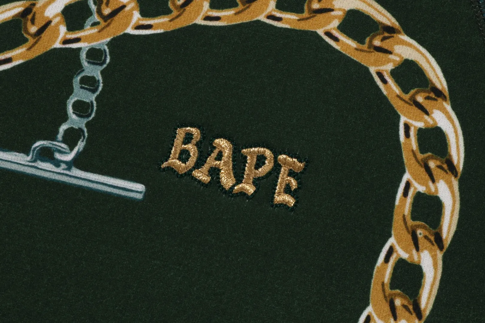 0ZX BAPE JEWELS RUNDHALSAUSSCHNITT ENTSPANNT New