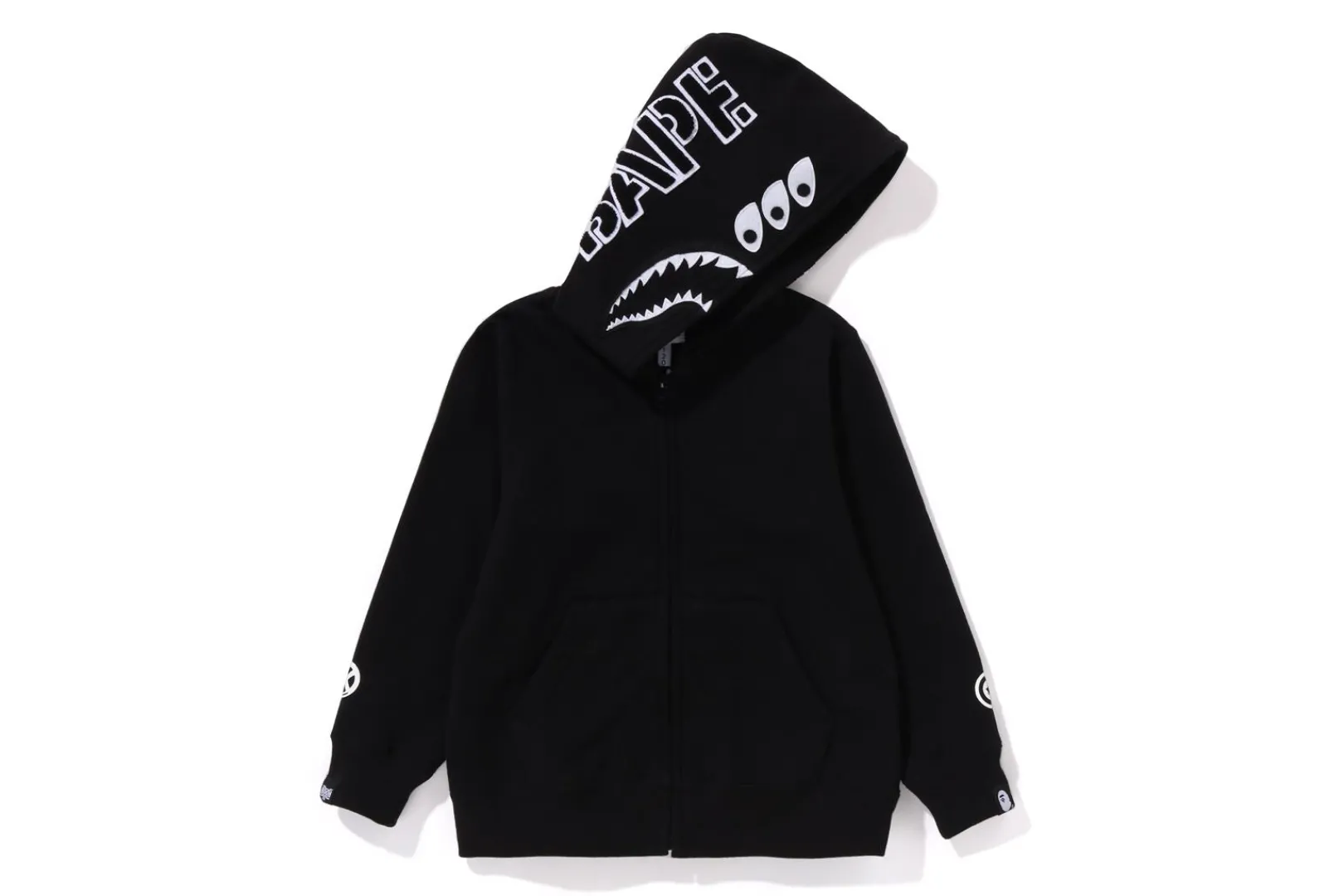 bape_x_bounty_hunter__mad_shark_full_zip_hoodie_kids_1.webp 0ZX BAPE X BOUNTY HUNTER - MAD SHARK FULL ZIP HOODIE KIDS BLACK Best Sale