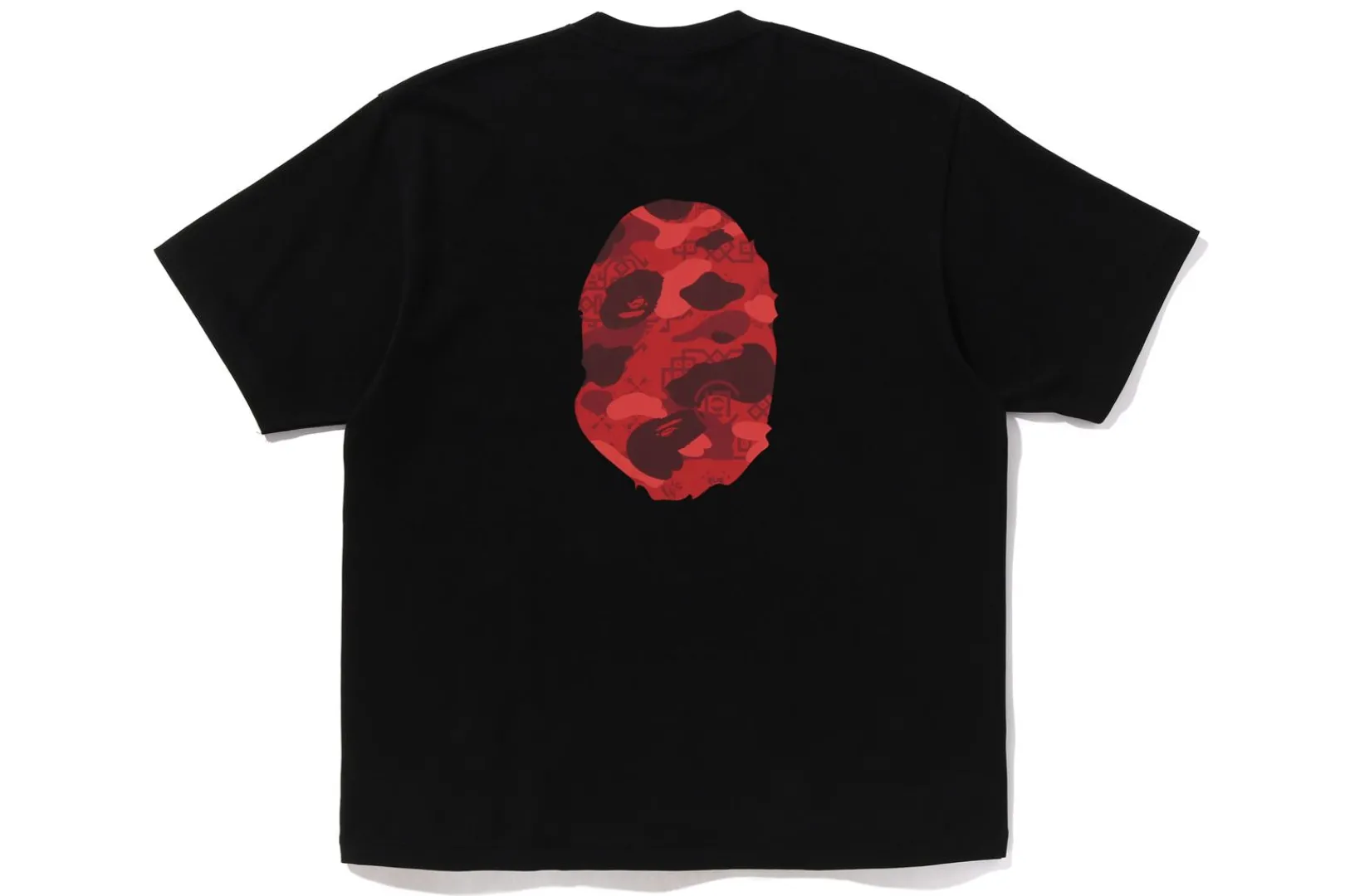 0ZX BAPE X CLOT CAMO BIG APE HEAD RELAXED FIT TEE MENS Clearance