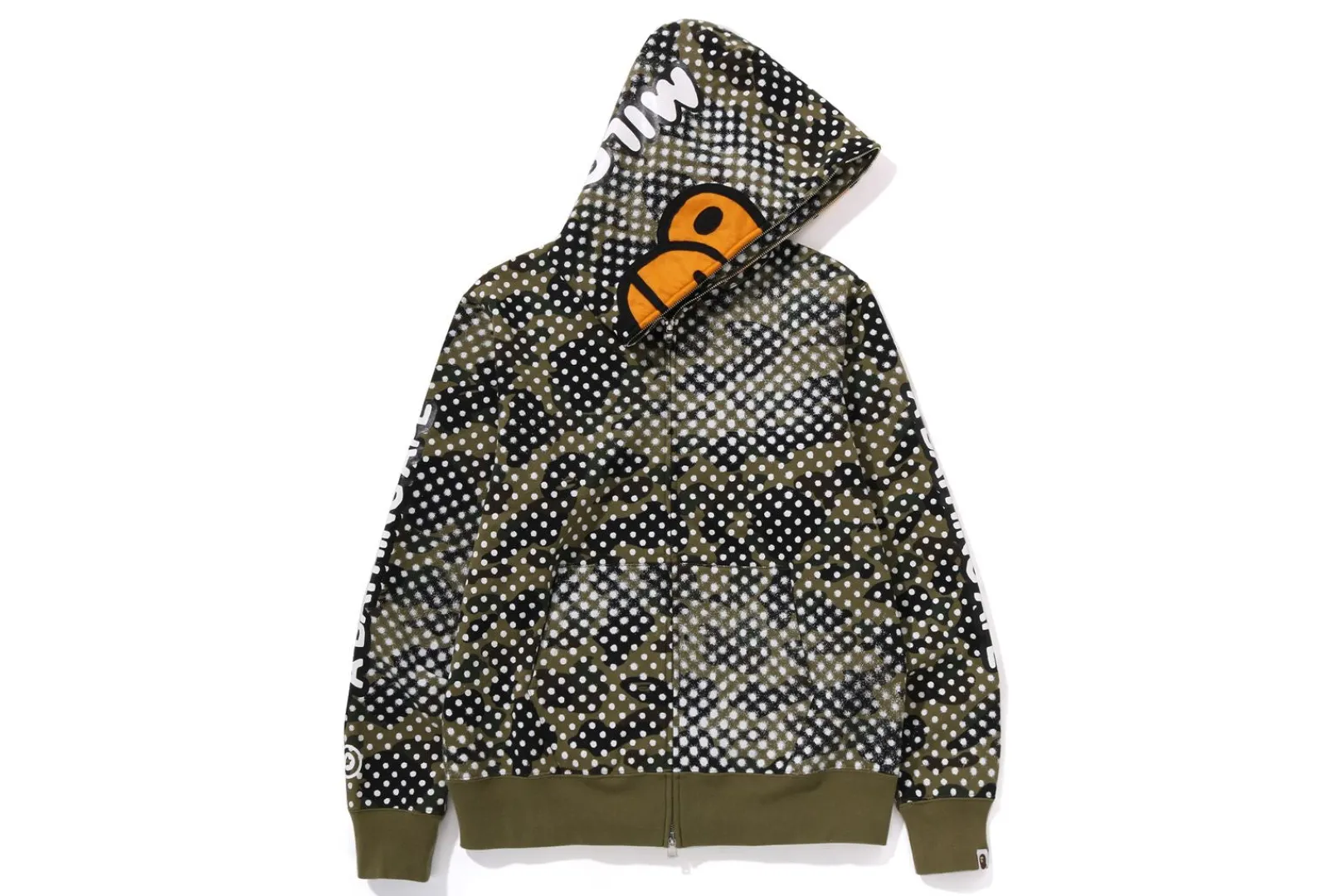 bape_x_joshua_vides__milo_face_full_zip_hoodie_mens_1.webp 0ZX BAPE X JOSHUA VIDES - MILO FACE FULL ZIP HOODIE MENS GREEN Flash Sale