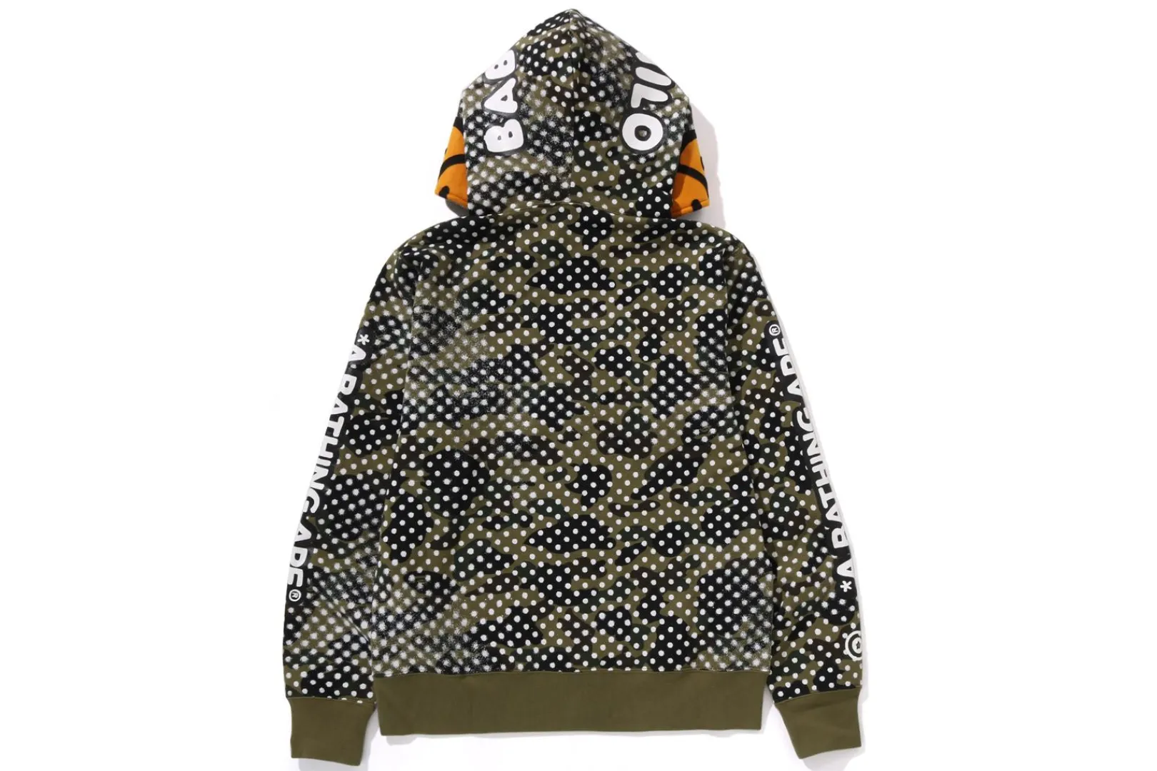 bape_x_joshua_vides__milo_face_full_zip_hoodie_mens_3.webp 0ZX BAPE X JOSHUA VIDES - MILO FACE FULL ZIP HOODIE MENS GREEN Flash Sale