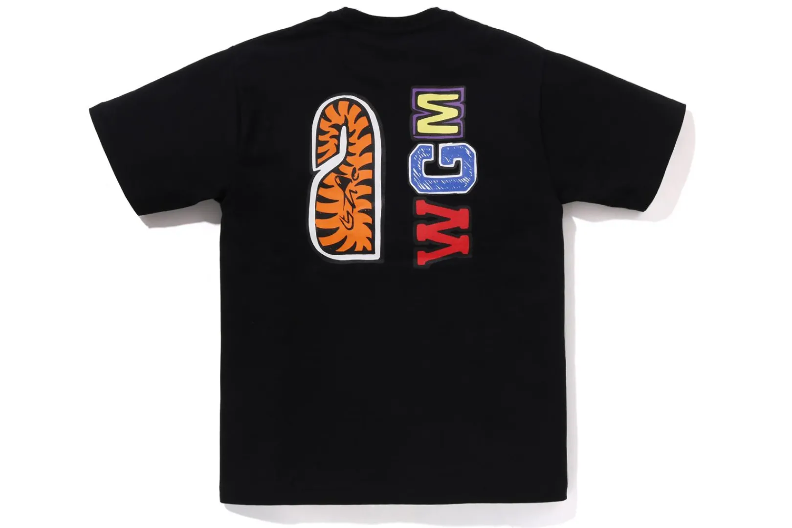 0ZX BAPE X JOSHUA VIDES - MILO SHARK TEE MENS Best Sale