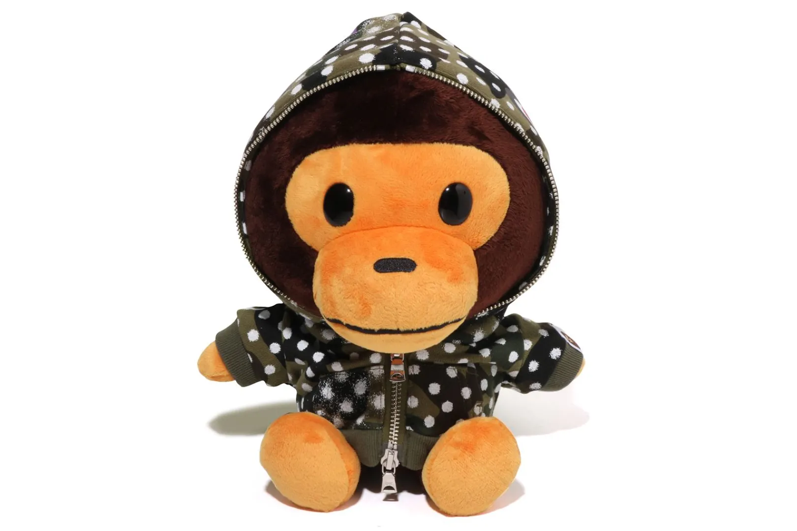 0ZX BAPE X JOSHUA VIDES - SHARK PLUSH DOLL 35CM GREEN Fashion