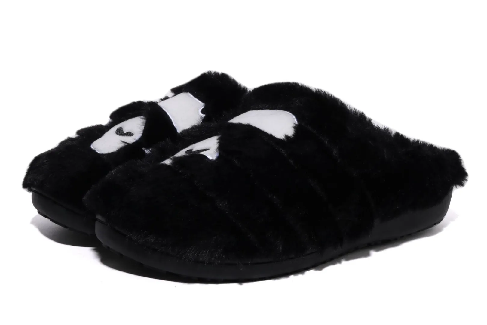 0ZX BAPE X SUBU APE HEAD PUFFER SANDALS MENS Cheap