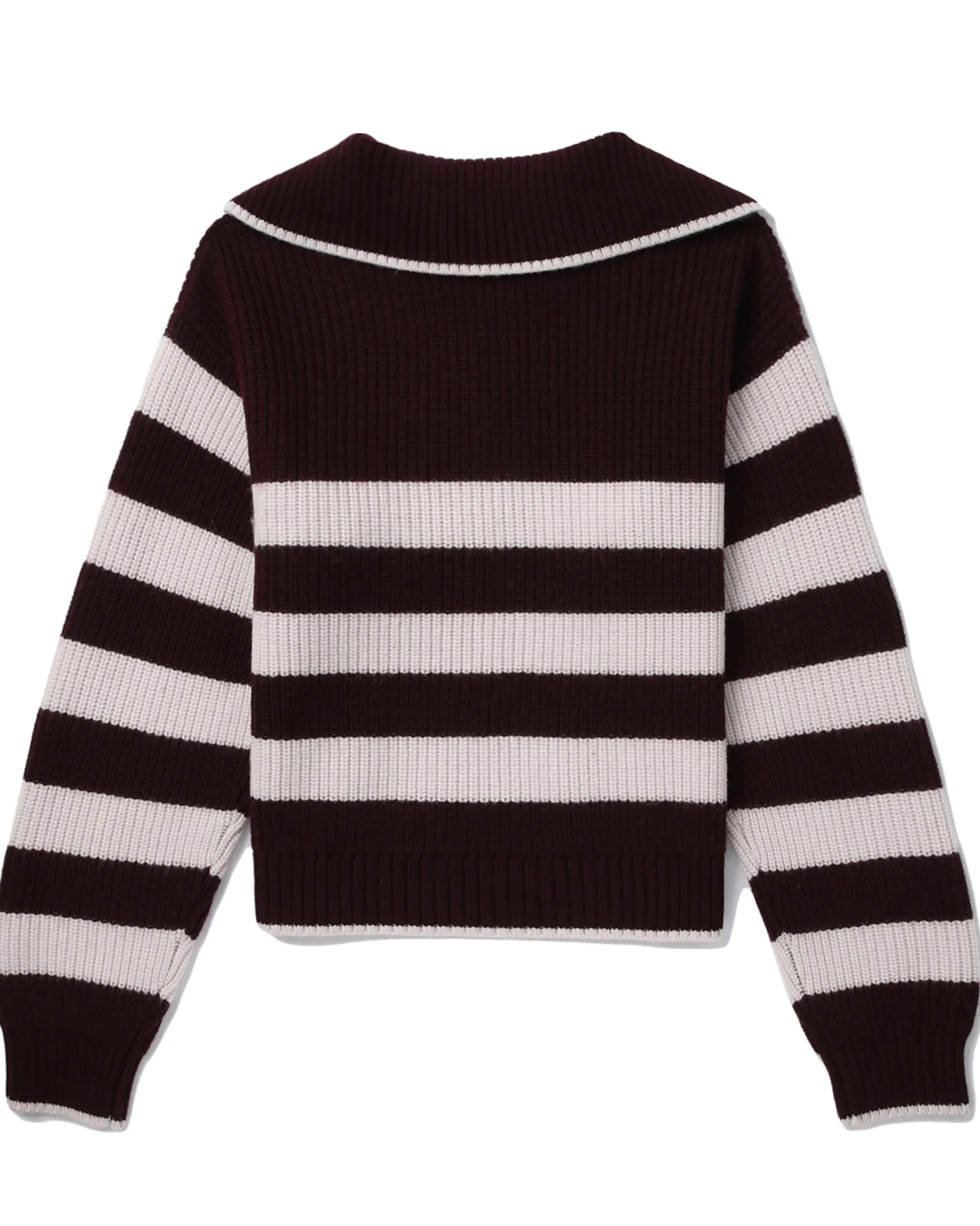 bapy_sailor_knit_zip_up_ladies_5.webp BPY BAPY SAILOR KNIT ZIP UP LADIES BURGUND Cheap