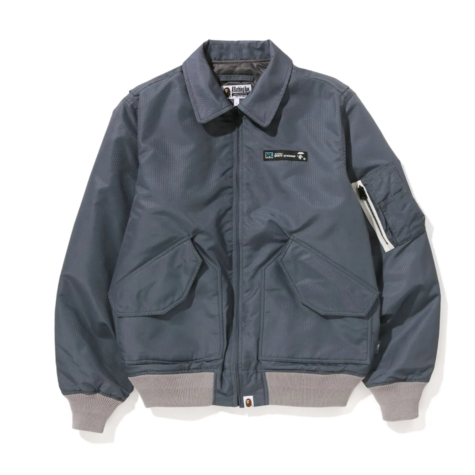 bomberjacke_aus_ripstop_mit_wabenmuster_4.webp 0ZX BOMBERJACKE AUS RIPSTOP MIT WABENMUSTER Cheap