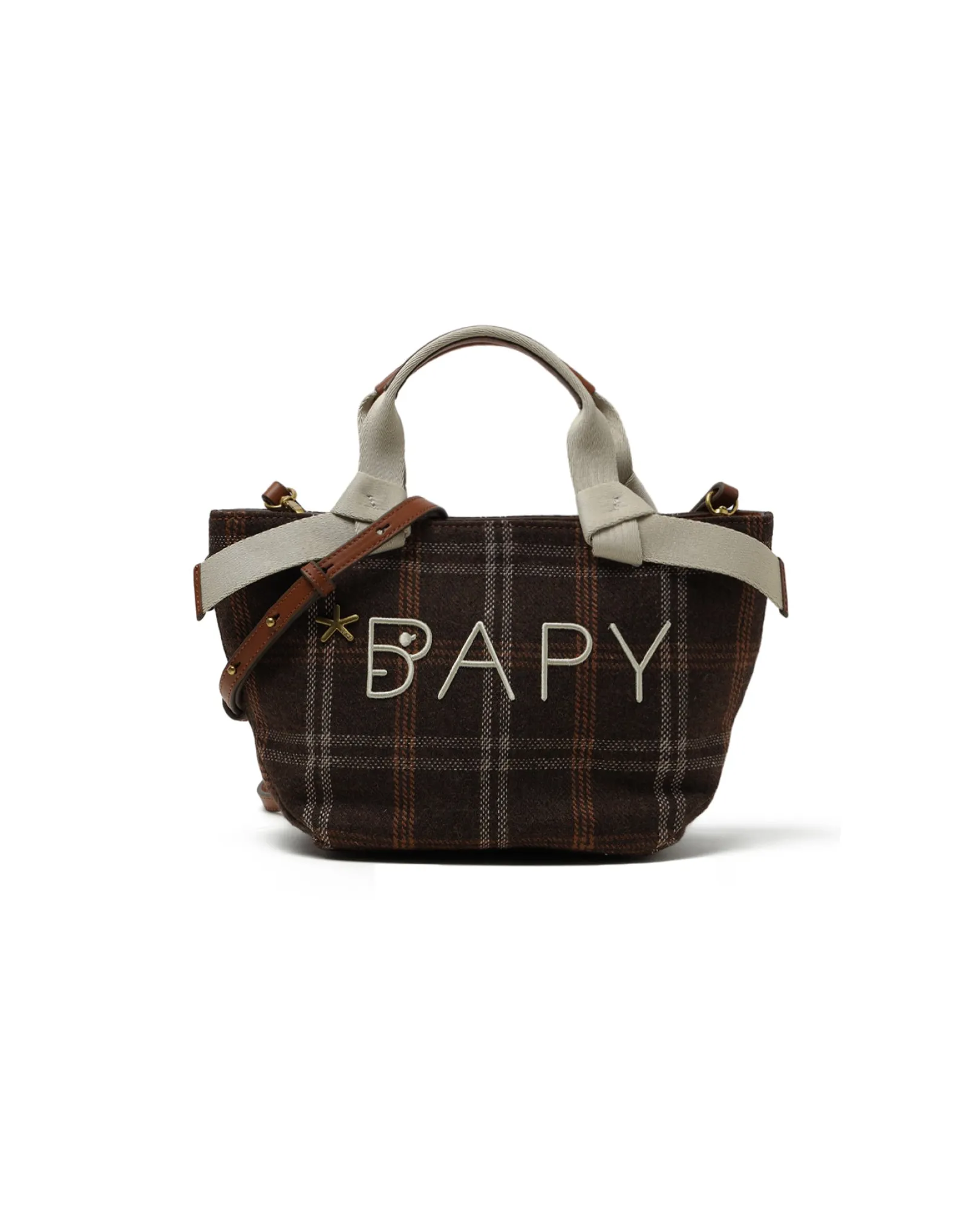 BPY BGBA0007XJ/Karotasche mit geknüpften Griffen, L BRAUN Outlet