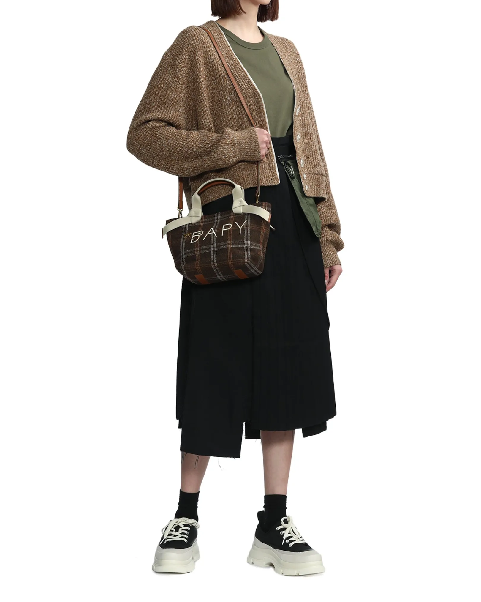 BPY BGBA0007XJ/Karotasche mit geknüpften Griffen, L BRAUN Outlet