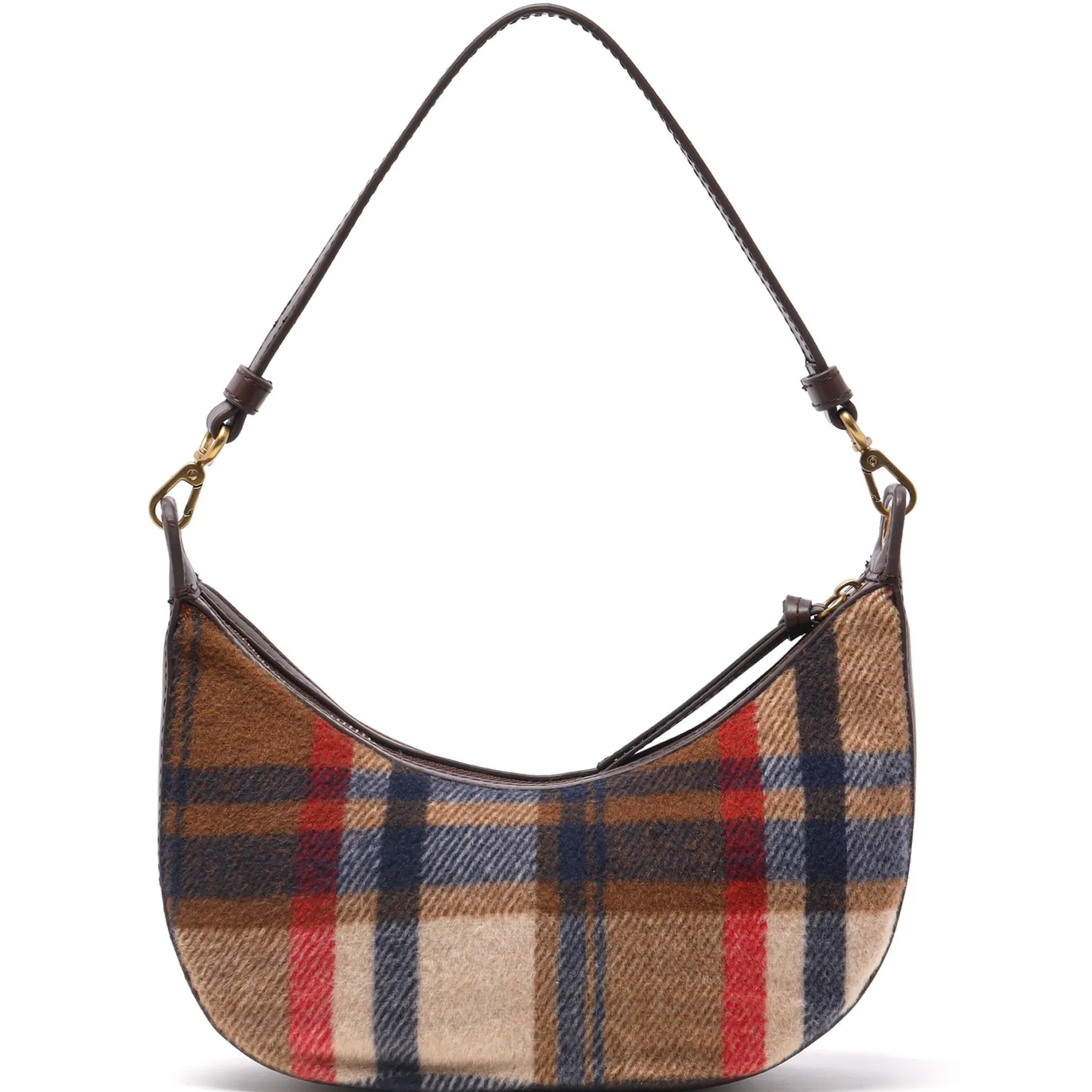 BPY BGBA0010XL/BAPY KARIERTE UMHÄNGETASCHE L BEIGE Flash Sale