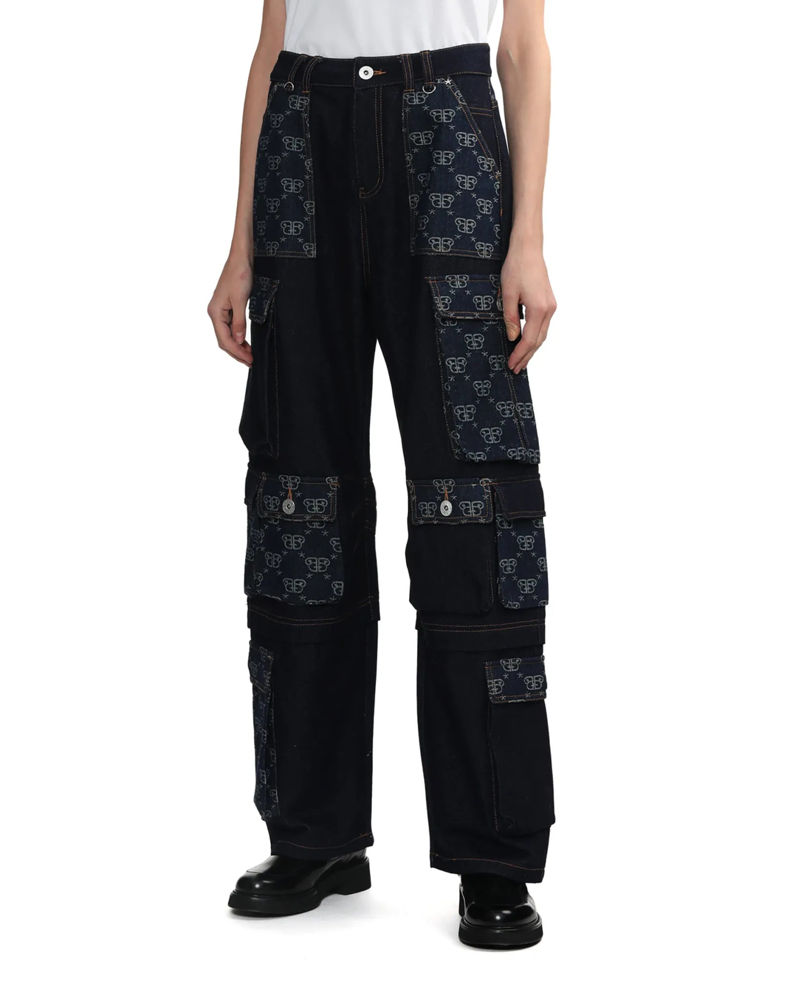 bpyjnjnxlbapy_monogram_cargojeans_l_2.webp BPY JNJN6297XL/BAPY MONOGRAM CARGO-JEANS L DUNKELBLAU Clearance