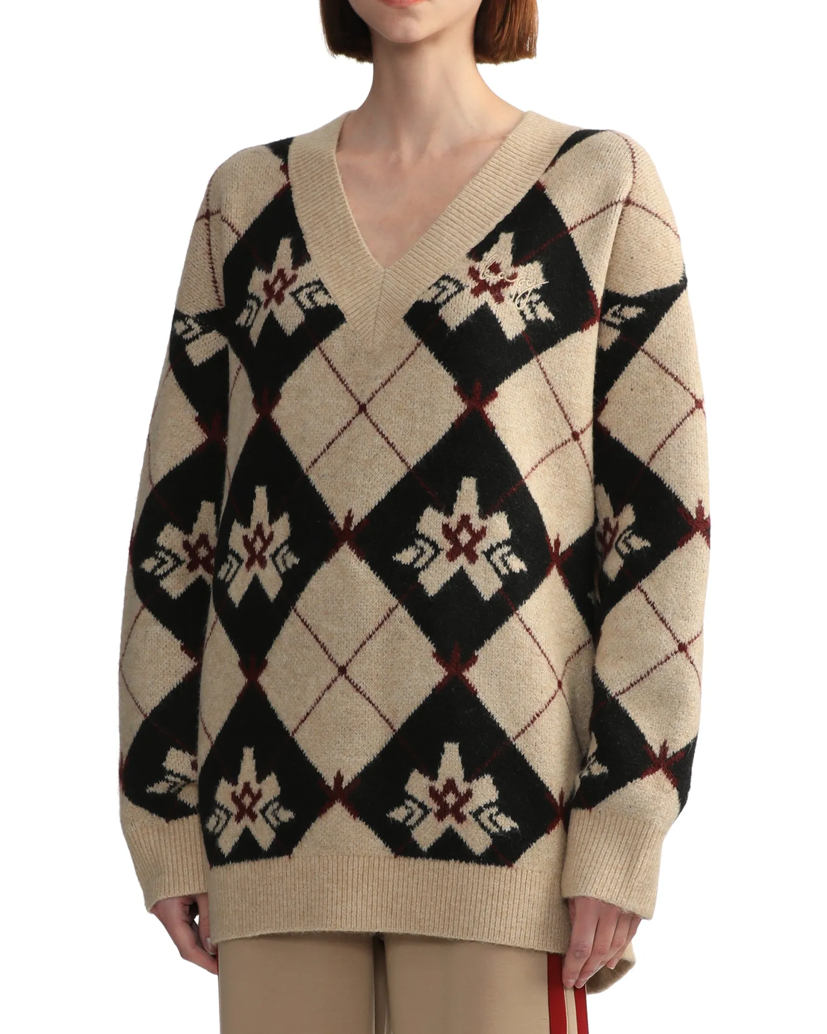 bpyknknxlbapy_karierter_pullover_l_2.webp BPY KNKN4227XL/BAPY KARIERTER PULLOVER L BEIGE Online