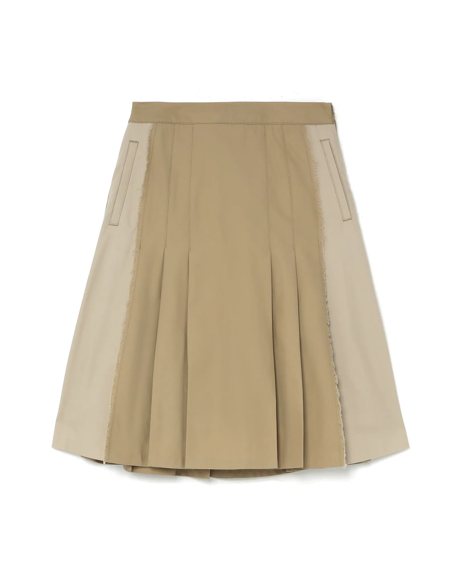 BPY SKSK9293XK/BAPY PLISSIERTER A-LINIENROCK L BEIGE Sale