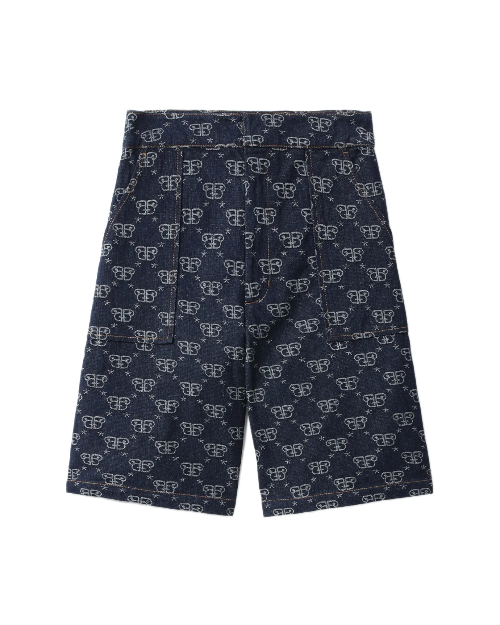 BPY SPSP6288XL/BAPY MONOGRAMM SHORTS L DUNKELBLAU Flash Sale