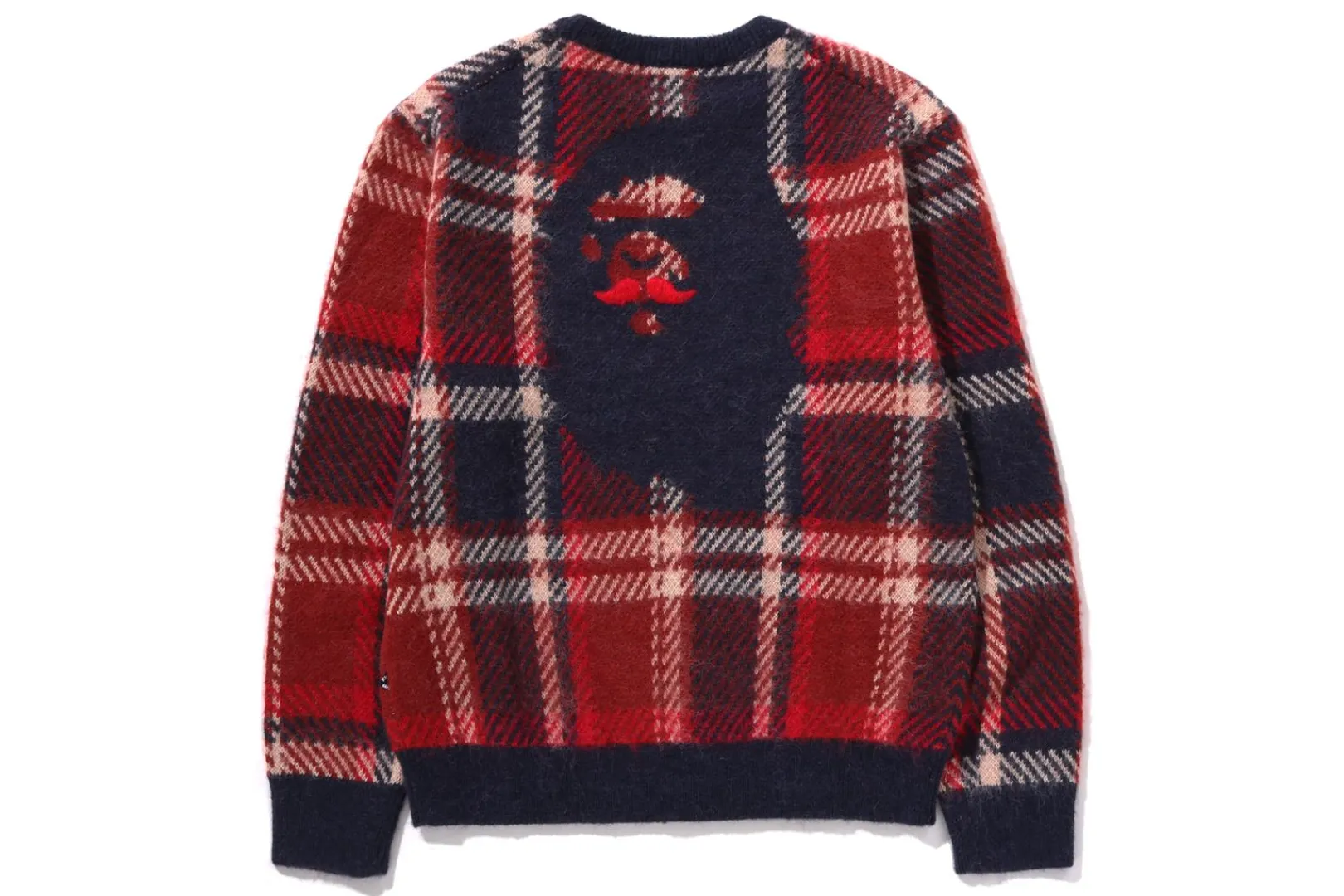 MRB CHECK SWEATER NAVY New
