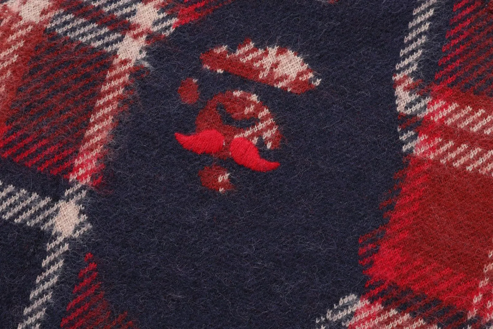 check_sweater_3.webp MRB CHECK SWEATER NAVY New