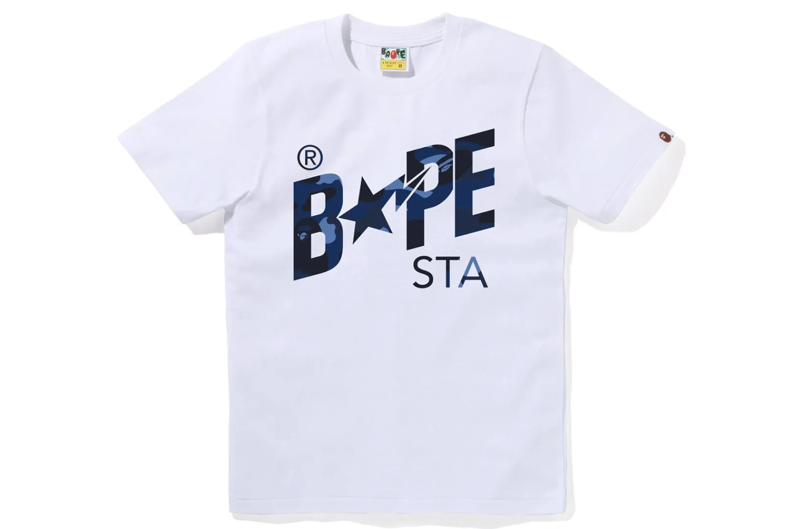 0ZX COLOR CAMO BAPE STA LOGO TEE LADIES Store