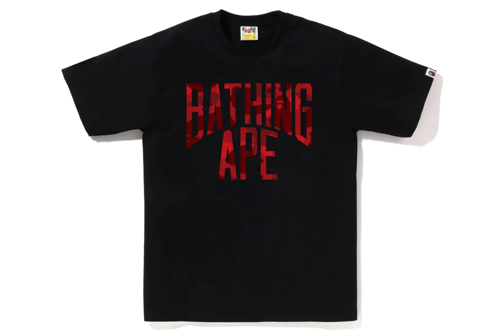 0ZX COLOR CAMO BATHING APE TEE MENS Sale