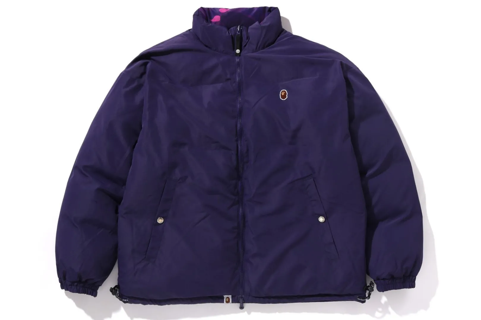 0ZX COLOR CAMO REVERSIBLE DOWN JACKET MENS Flash Sale