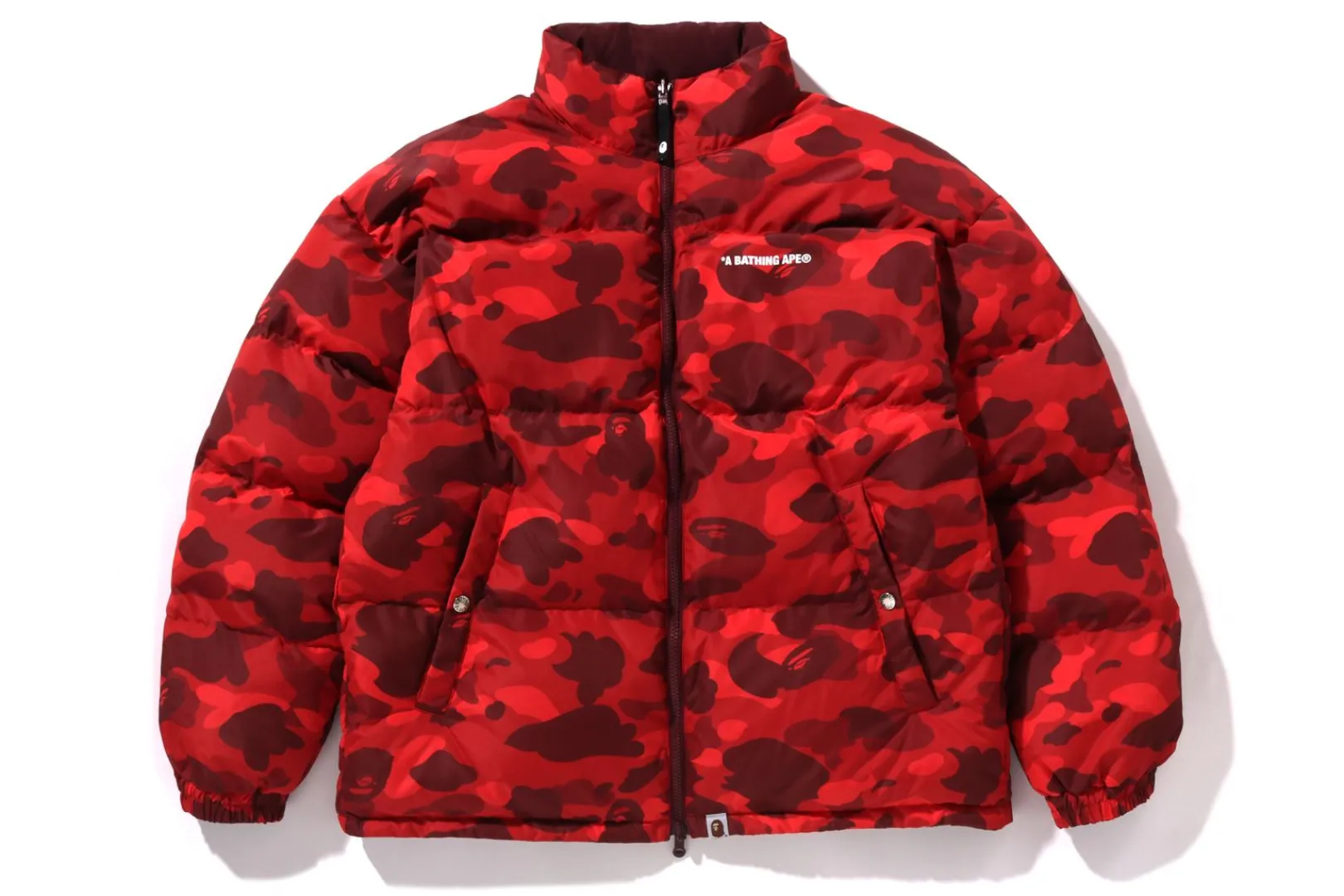 0ZX COLOR CAMO REVERSIBLE DOWN JACKET MENS Flash Sale