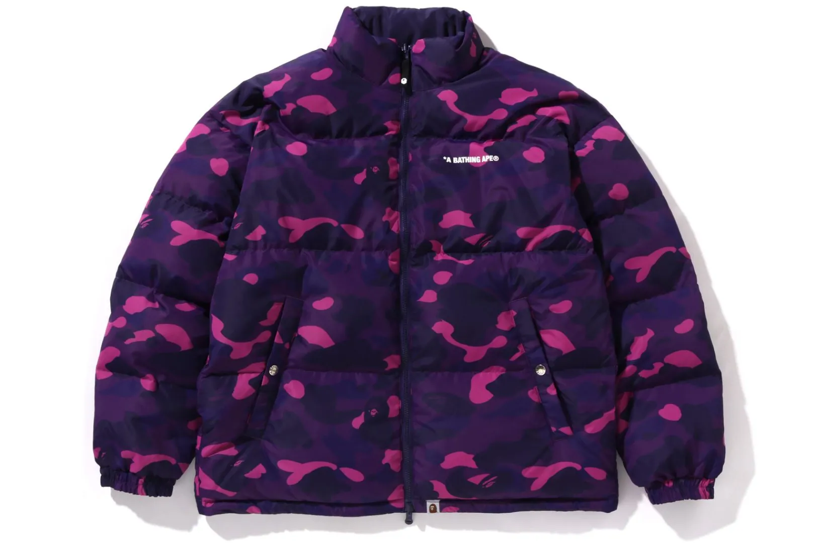 0ZX COLOR CAMO REVERSIBLE DOWN JACKET MENS Flash Sale