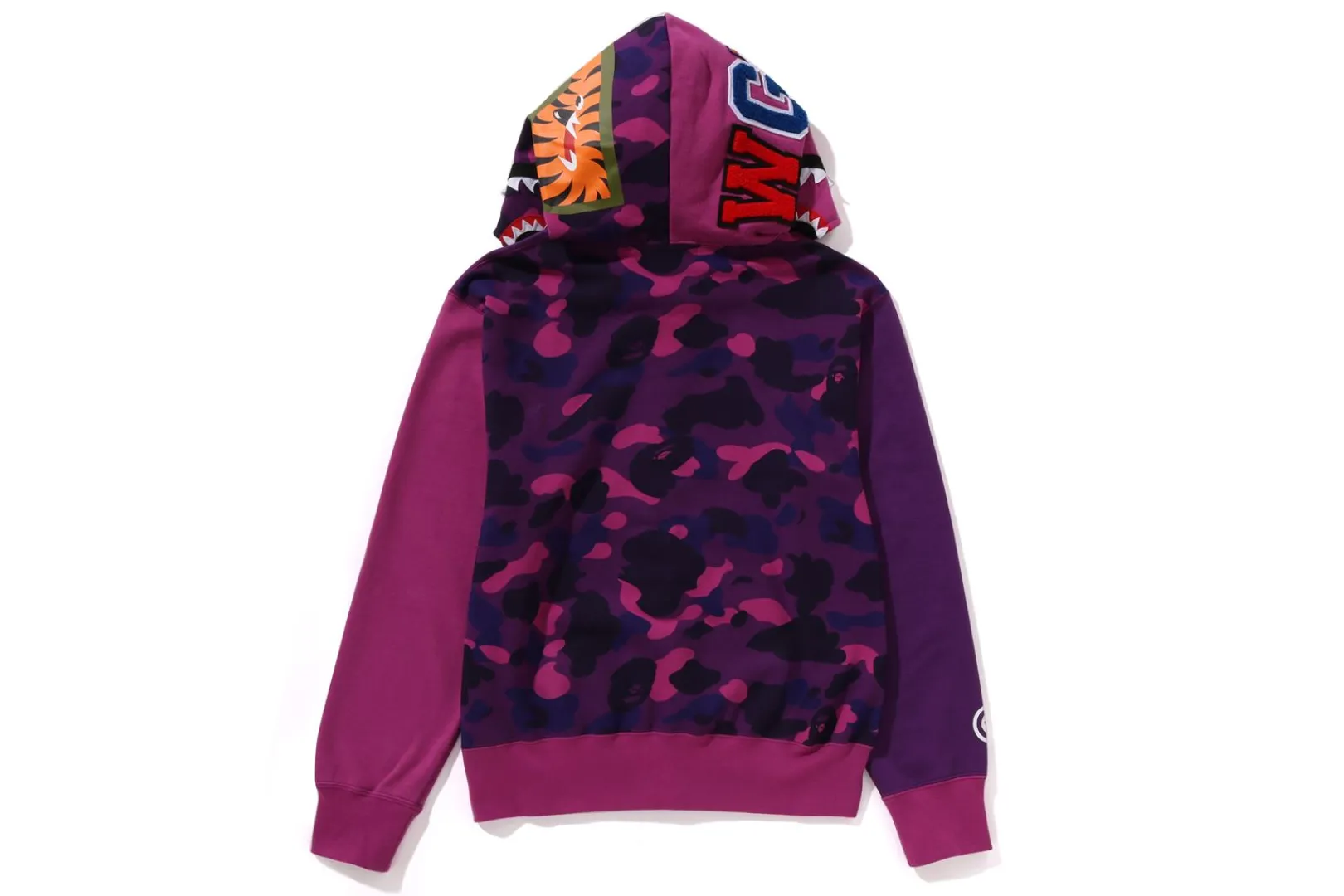 0ZX COLOR CAMO SHARK FULL ZIP HOODIE LADIES Outlet