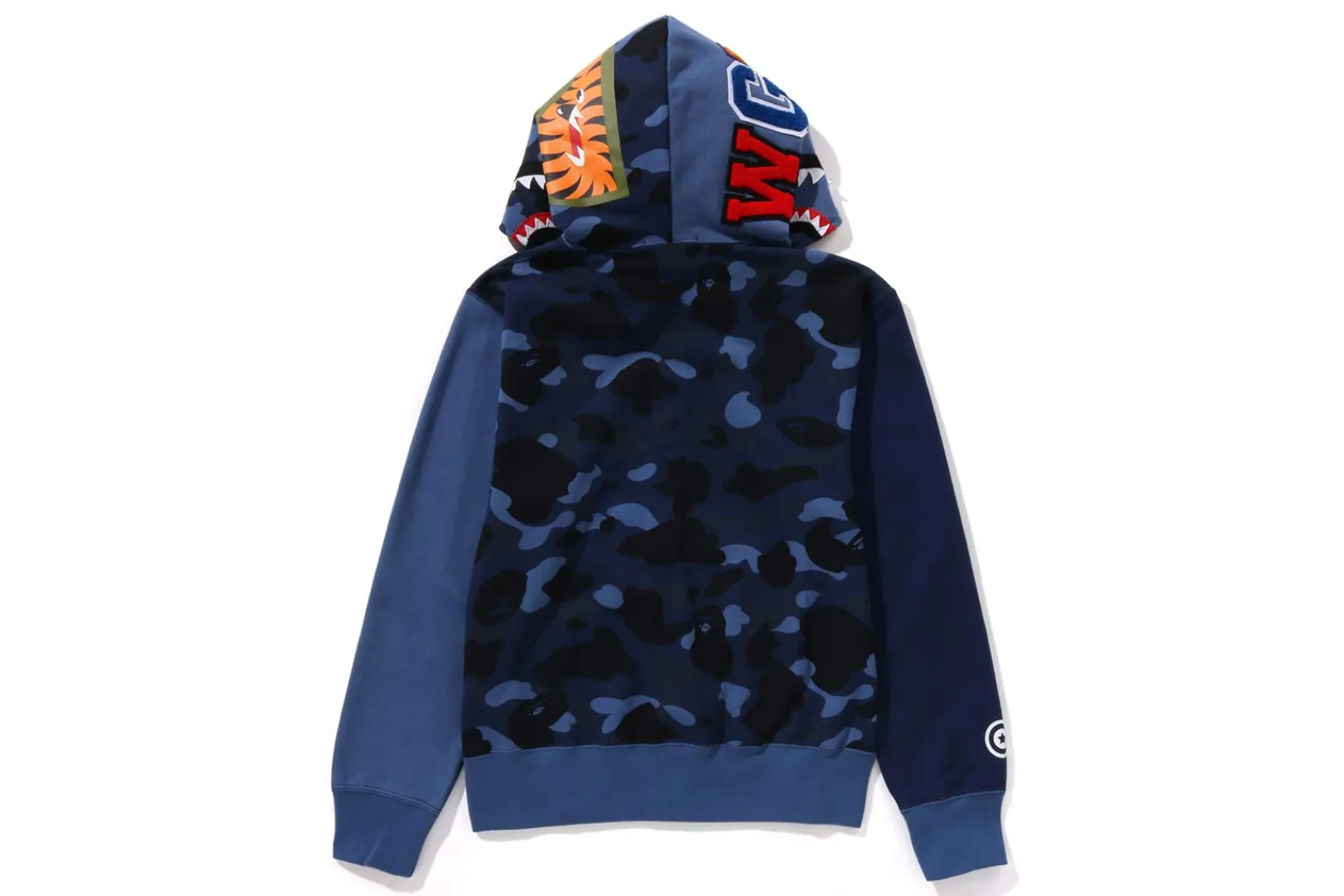 0ZX COLOR CAMO SHARK FULL ZIP HOODIE LADIES Outlet